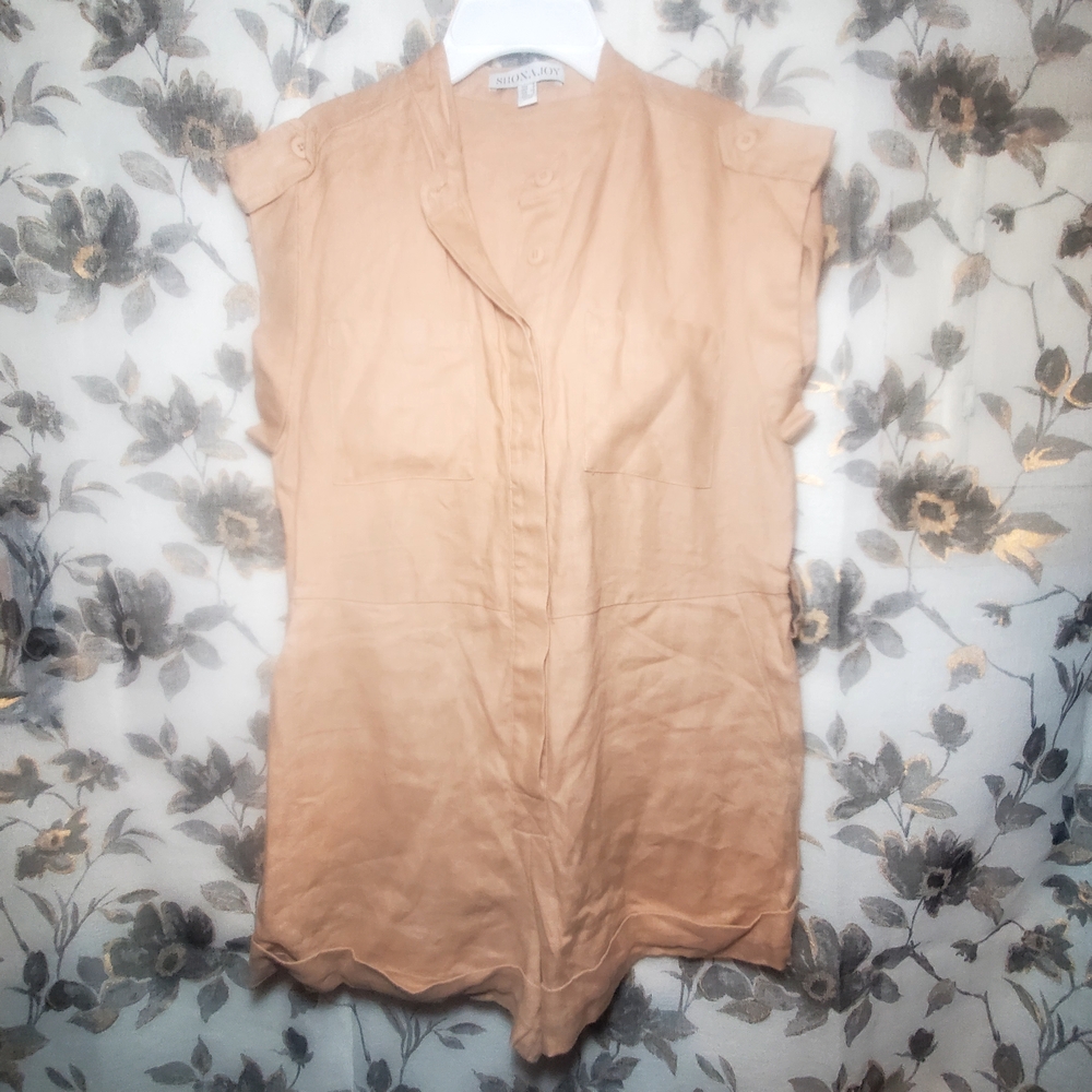 Shona Joy  Linen Jumpsuit - Picture 6 of 9